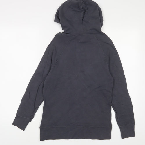 Pineapple Womens Grey Cotton Pullover Hoodie Size XS Pullover