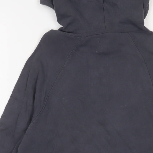Pineapple Womens Grey Cotton Pullover Hoodie Size XS Pullover