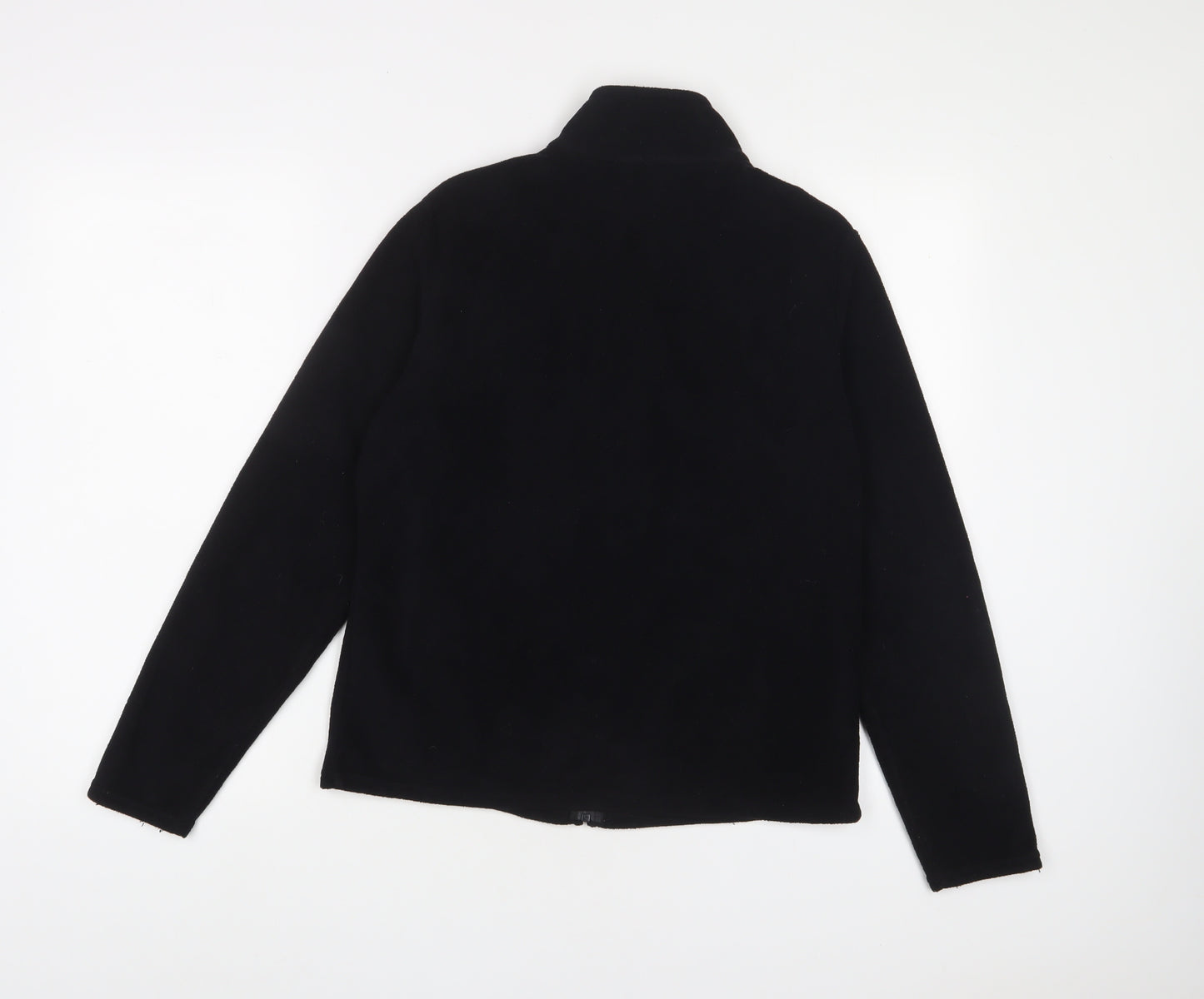 Marks and Spencer Womens Black Jacket Size 14 Zip