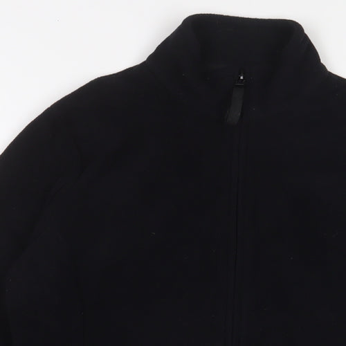 Marks and Spencer Womens Black Jacket Size 14 Zip