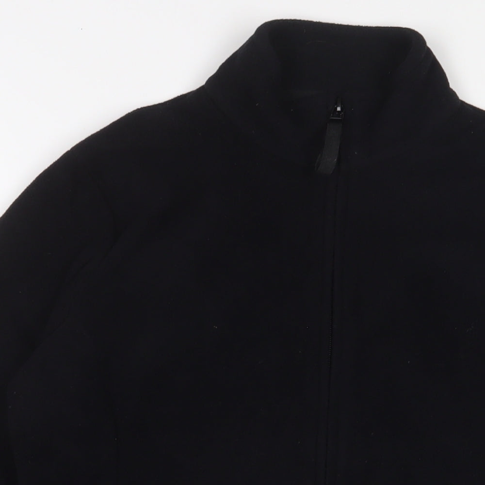 Marks and Spencer Womens Black Jacket Size 14 Zip