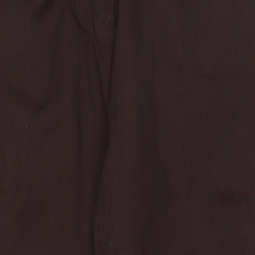 Craghoppers Womens Brown Polyester Rain Trousers Trousers Size 18 L32 in Regular Zip
