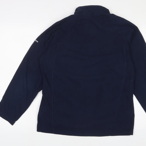 Berghaus Womens Blue Polyester Pullover Sweatshirt Size 16 Zip