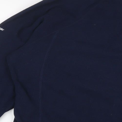 Berghaus Womens Blue Polyester Pullover Sweatshirt Size 16 Zip