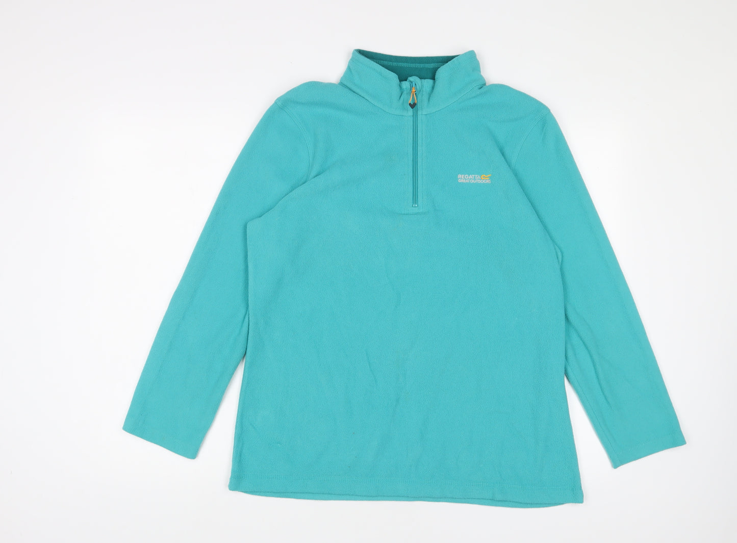 Regatta Womens Blue Polyester Pullover Sweatshirt Size 14
