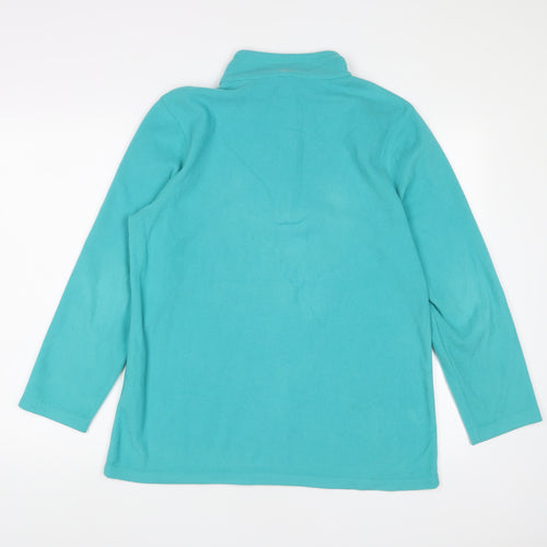 Regatta Womens Blue Polyester Pullover Sweatshirt Size 14
