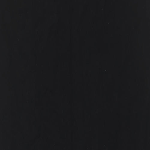 NEXT Womens Black Polyester T-Shirt Dress Size S Crew Neck Pullover