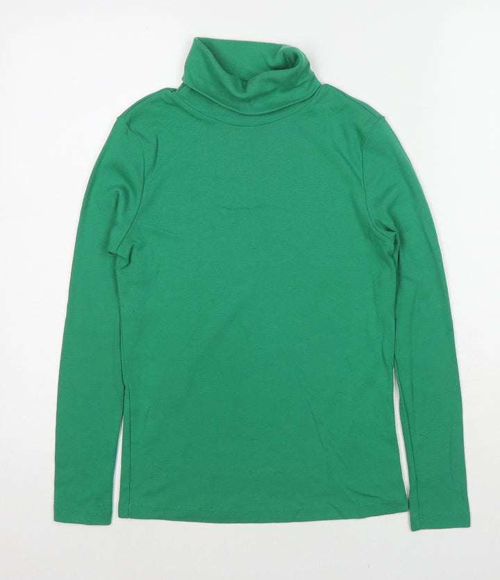 Emreco Womens Green Polyester Pullover Sweatshirt Size 10 Pullover