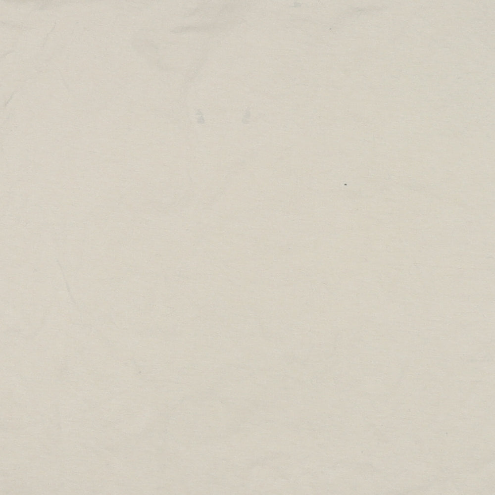 Columbia Mens Beige Cotton T-Shirt Size L Round Neck - Sportswear