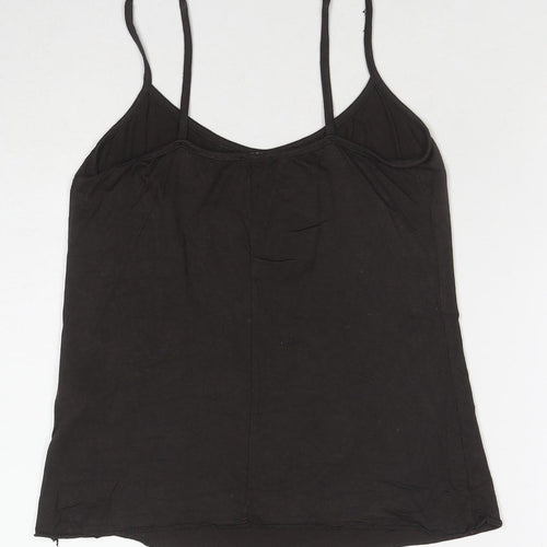 Phase Eight Womens Brown Viscose Camisole Tank Size M Round Neck