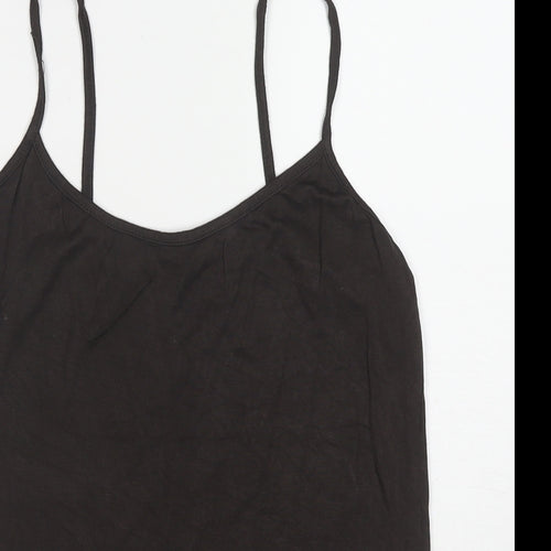 Phase Eight Womens Brown Viscose Camisole Tank Size M Round Neck