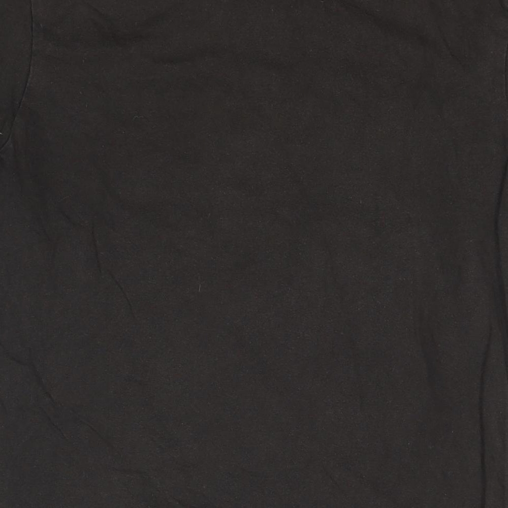 Red Herring Mens Brown Cotton T-Shirt Size S Round Neck - Muttley In The Doghouse Again