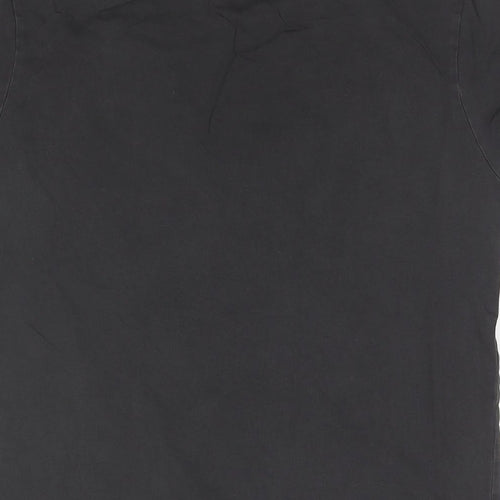 Disney Womens Brown Cotton Basic T-Shirt Size XS Round Neck - Mickey Mouse