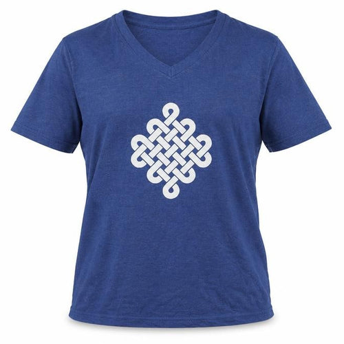 Sportsclub Womens Blue Cotton Basic T-Shirt Size M Round Neck