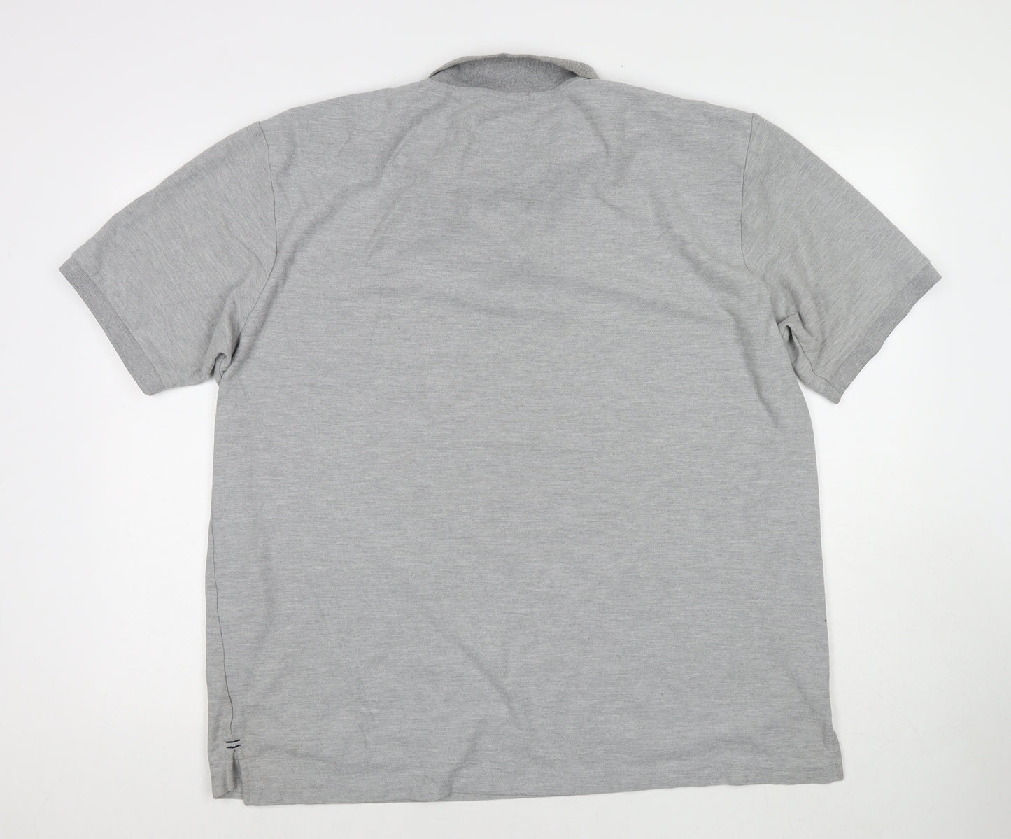 Slazenger Mens Grey Polyester Polo Size 3XL Collared Pullover