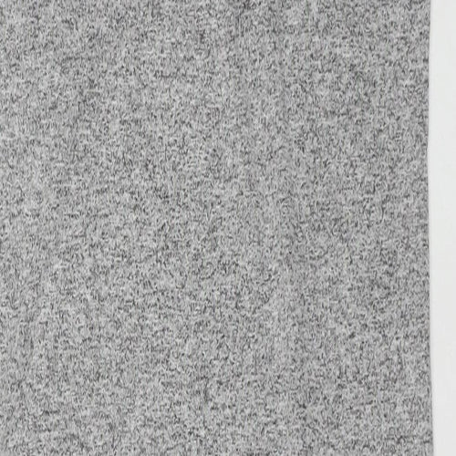 ASOS Womens Grey Viscose Tank Dress Size 10 Scoop Neck Pullover - Side Slit(s)
