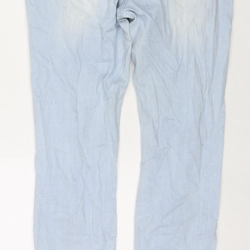 Jay Jays Womens Blue Cotton Skinny Jeans Size 6 L26 in Regular Zip