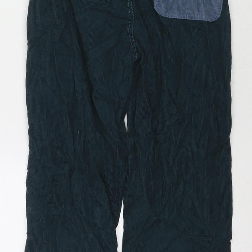 Zara Boys Blue Cotton Chino Trousers Size 13-14 Years L24 in Regular Zip