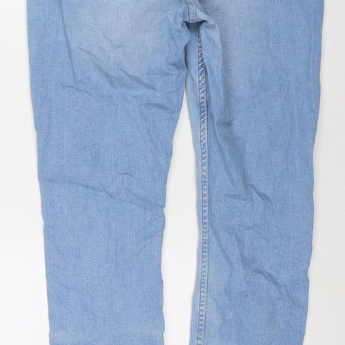 Denim & Co. Mens Blue Cotton Skinny Jeans Size 34 in L32 in Slim Zip