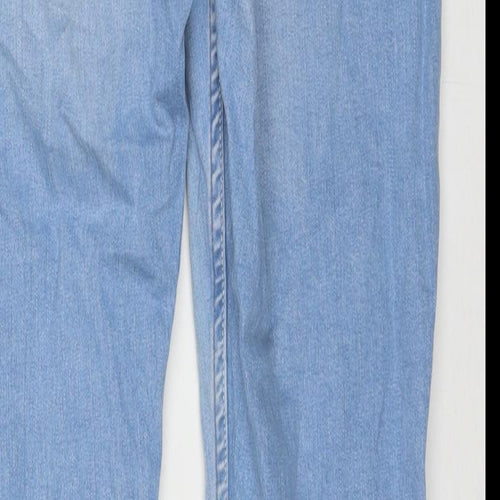 Denim & Co. Mens Blue Cotton Skinny Jeans Size 34 in L32 in Slim Zip