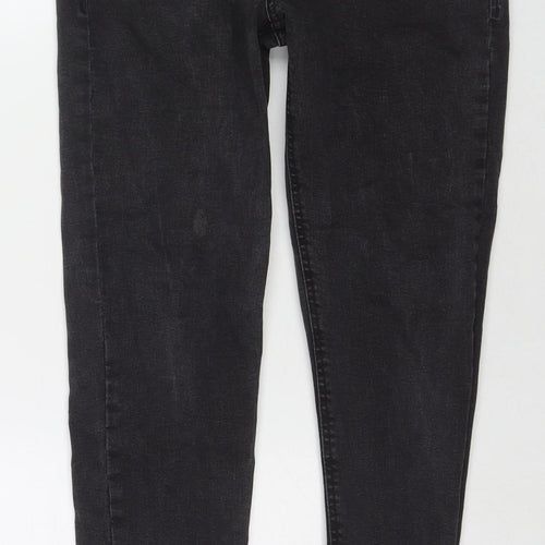 Denim & Co. Mens Black Cotton Skinny Jeans Size 30 in L30 in Regular Zip