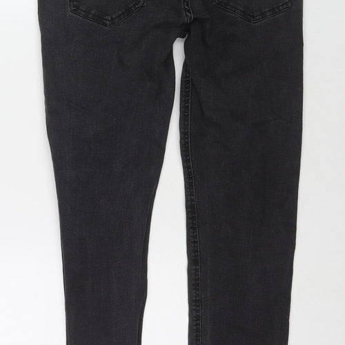 Denim & Co. Mens Black Cotton Skinny Jeans Size 30 in L30 in Regular Zip