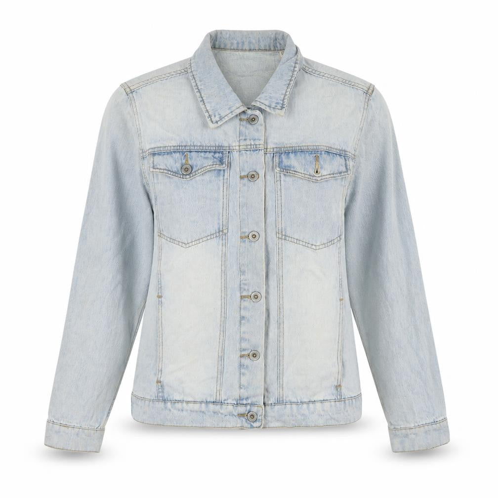 Jack Wills Womens Blue Jacket Size 14 Button