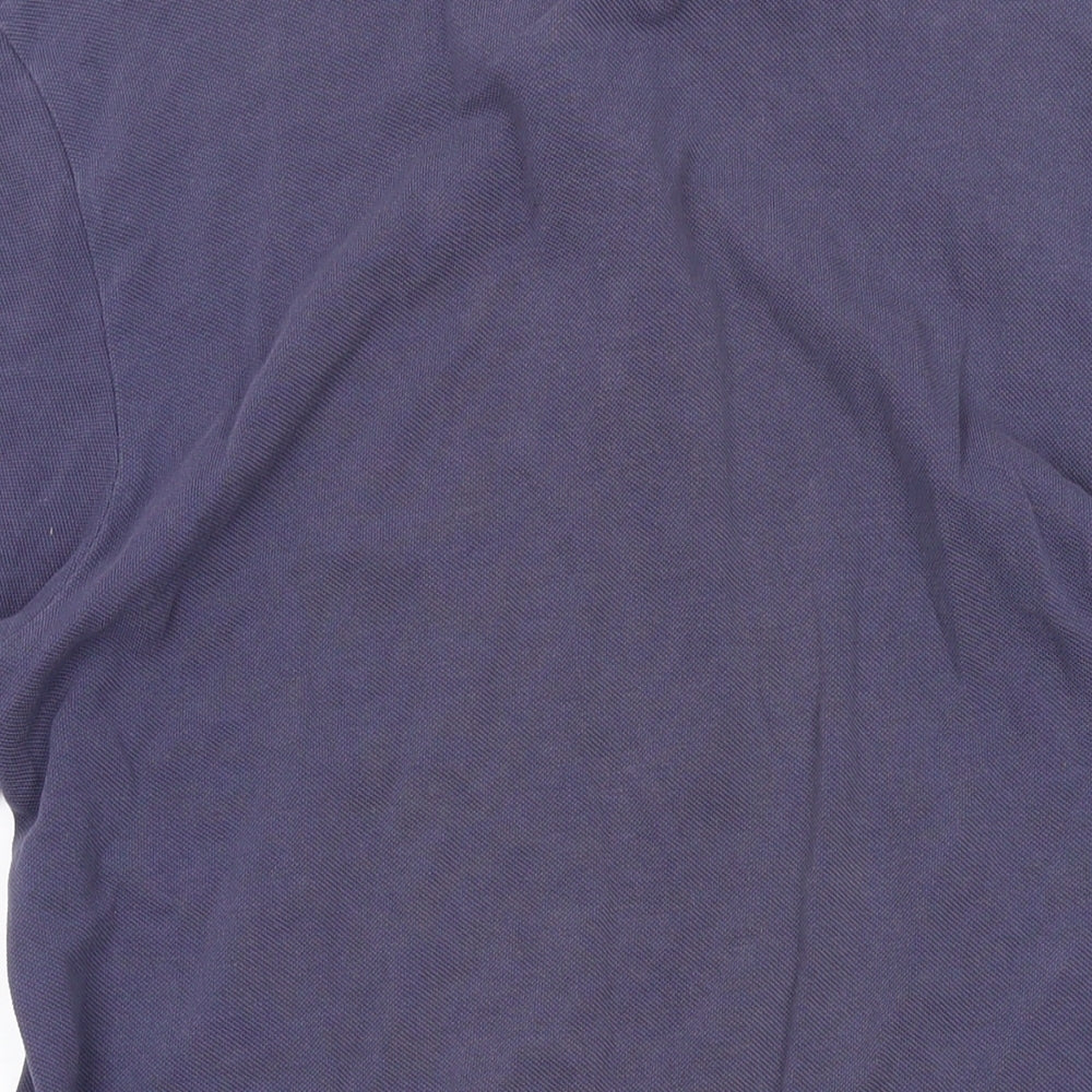 Polo Ralph Lauren Mens Purple Cotton Polo Size S Collared Button