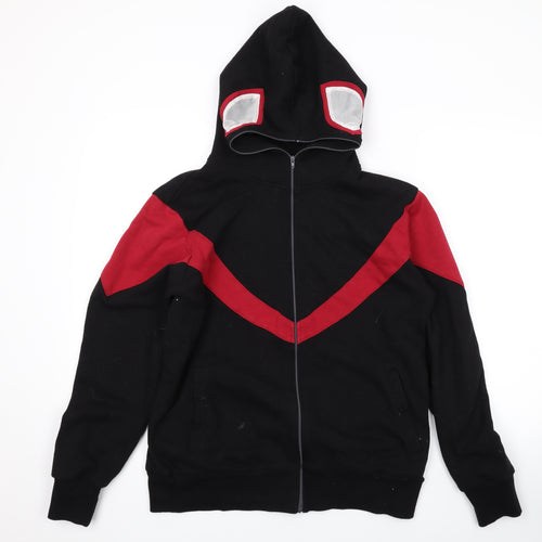 Cosplay Company Mens Black Cotton Full Zip Hoodie Size M