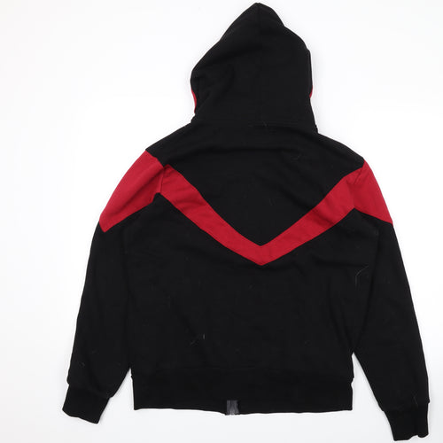 Cosplay Company Mens Black Cotton Full Zip Hoodie Size M
