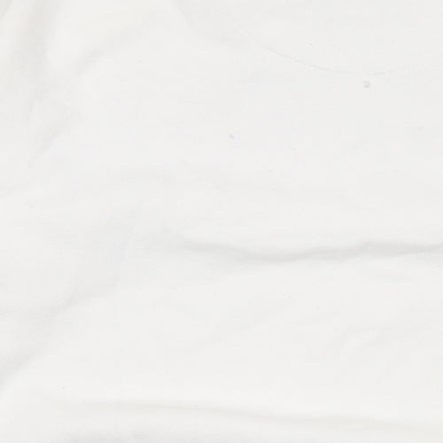 Northwest Womens White Cotton Pullover Sweatshirt Size M Pullover - Los Angeles