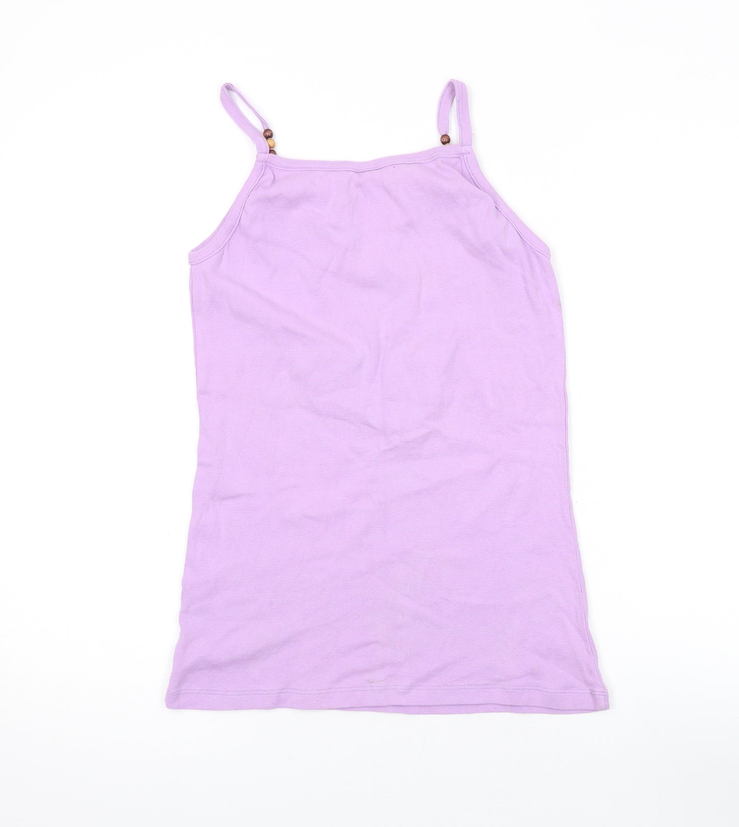 Nike Womens Purple Cotton Camisole Tank Size 2XL Square Neck