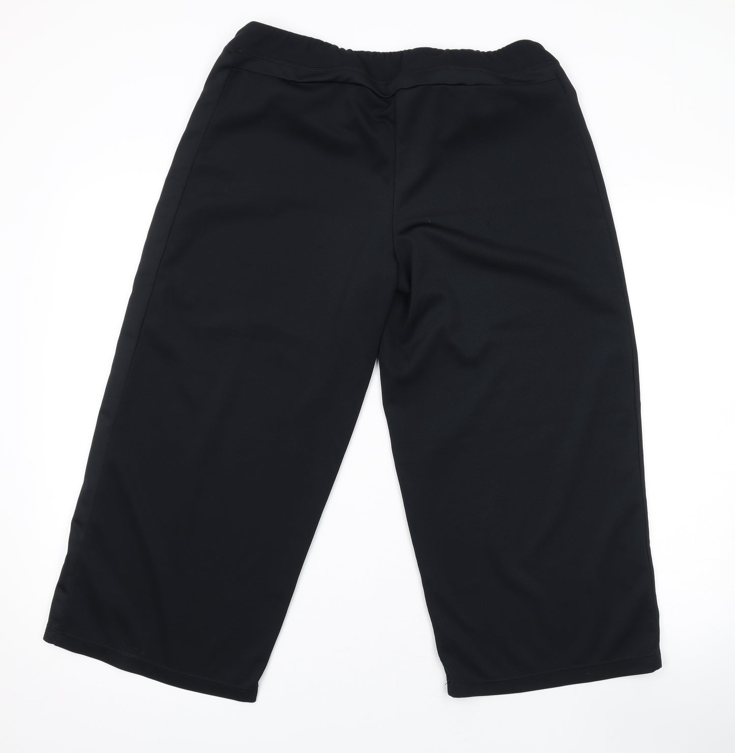 Avia Womens Black Polyester Trousers Size L L22 in Regular