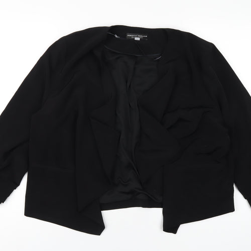 Dorothy Perkins Womens Black Jacket Blazer Size 18