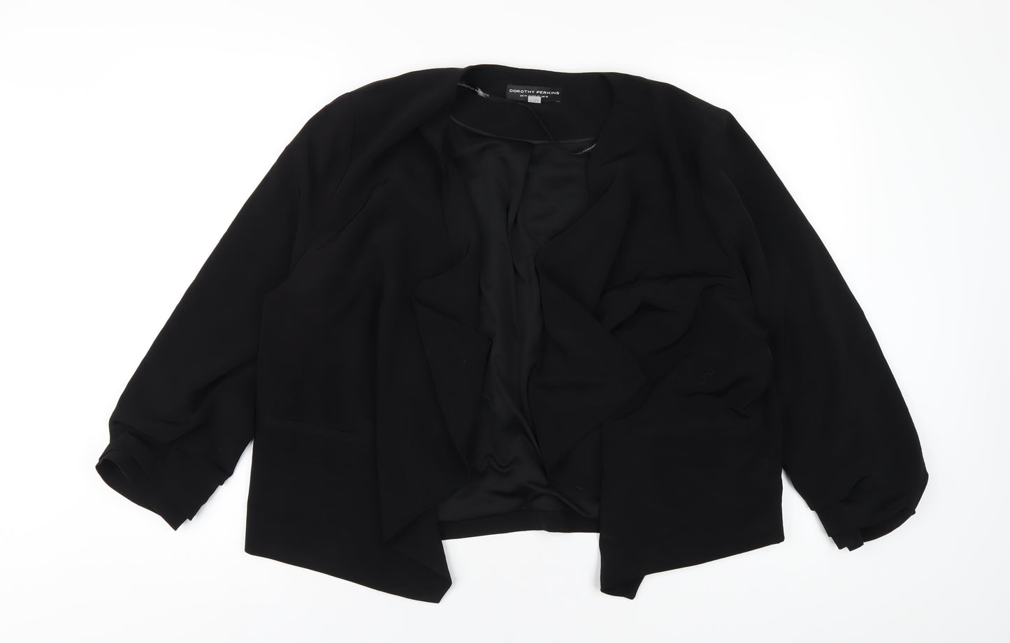Dorothy Perkins Womens Black Jacket Blazer Size 18