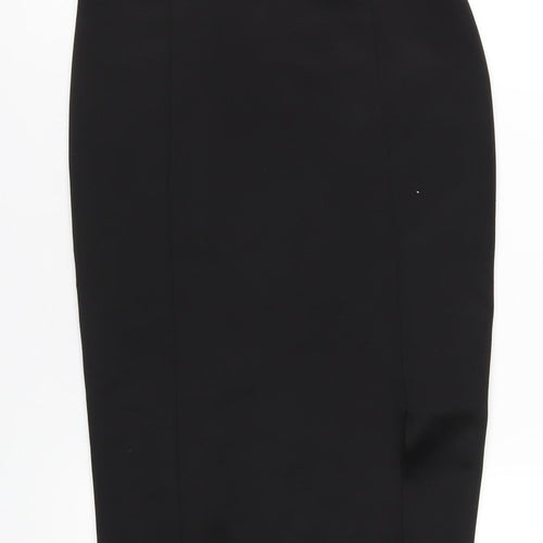 ASOS Womens Black Polyester Bodycon Size 12 Square Neck Pullover