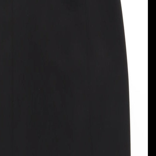 ASOS Womens Black Polyester Bodycon Size 12 Square Neck Pullover