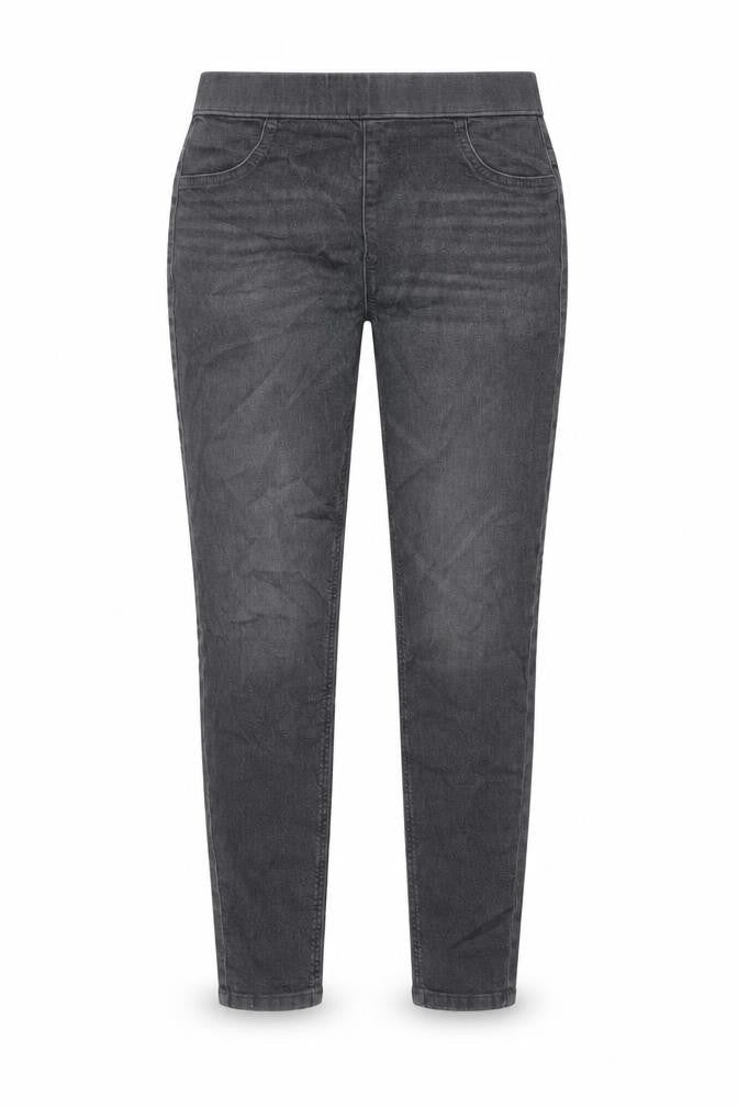 Marks and Spencer Womens Grey Cotton Jegging Jeans Size 10 L25 in Regular