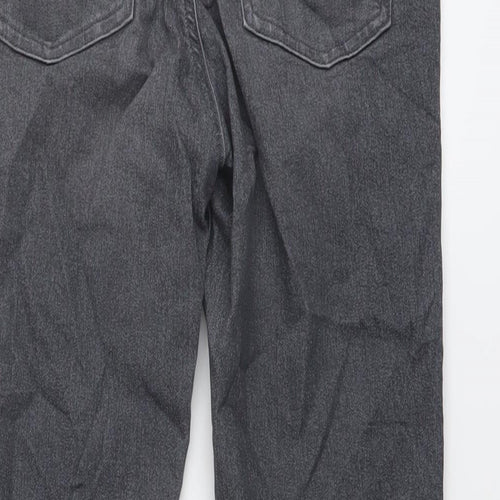 Marks and Spencer Womens Grey Cotton Jegging Jeans Size 10 L25 in Regular