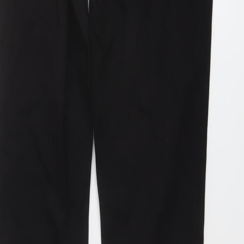 Marks and Spencer Womens Black Cotton Skinny Jeans Size 10 L27 in Regular Button