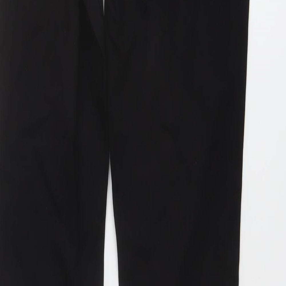 Marks and Spencer Womens Black Cotton Skinny Jeans Size 10 L27 in Regular Button