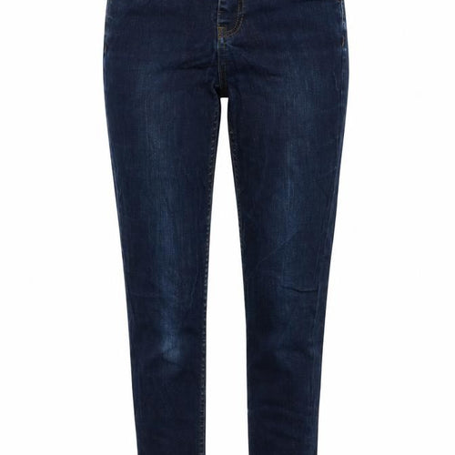 Oasis Womens Blue Cotton Skinny Jeans Size 8 L25 in Regular Button