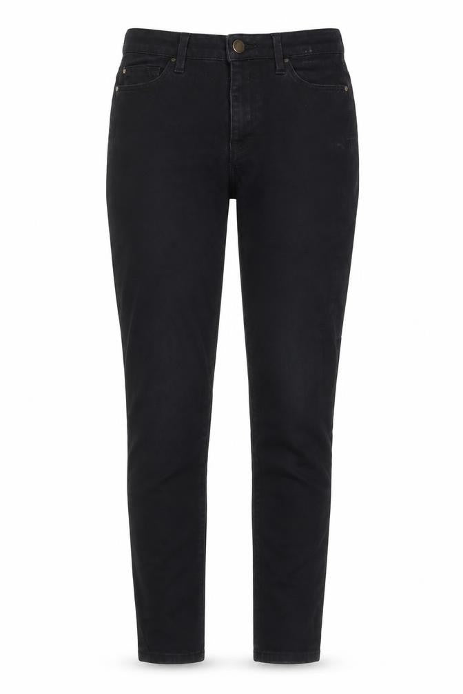 Warehouse Womens Black Cotton Skinny Jeans Size 10 L29 in Regular Button