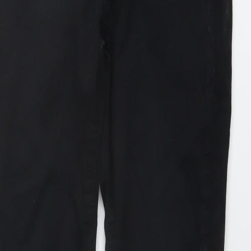 Warehouse Womens Black Cotton Skinny Jeans Size 10 L29 in Regular Button