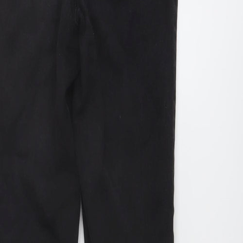 Denim & Co. Womens Black Cotton Skinny Jeans Size 12 L29 in Regular Button