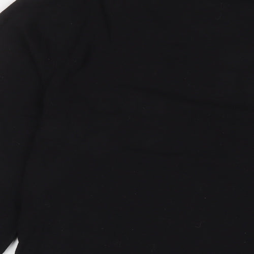 COLLUSION Mens Black Cotton T-Shirt Size S Crew Neck