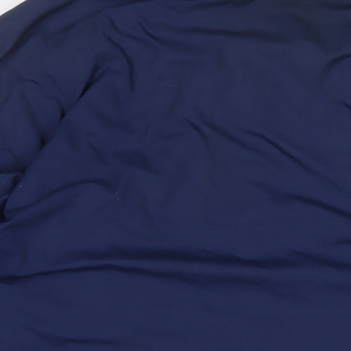 adidas Mens Blue Jacket Size XL Zip - Zip Pockets