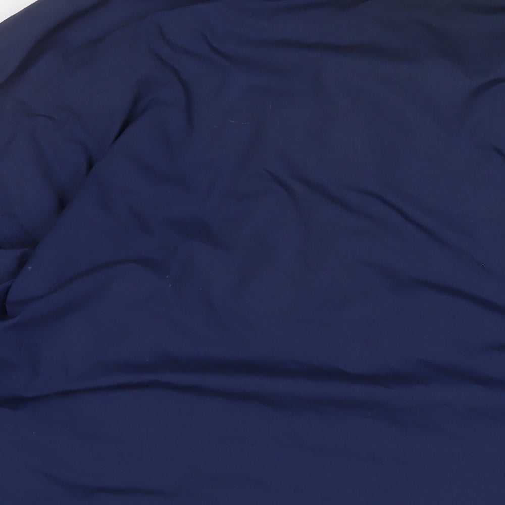 adidas Mens Blue Jacket Size XL Zip - Zip Pockets