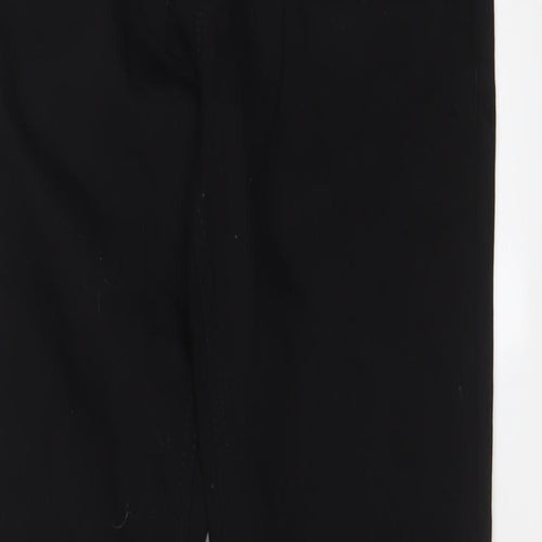 Zara Womens Black Cotton Skinny Jeans Size 8 L29 in Regular Zip