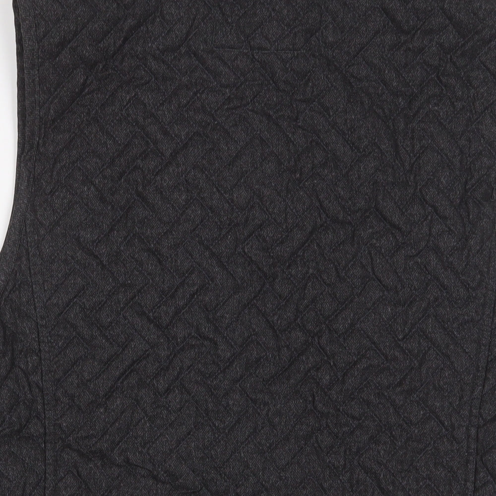 RJR.John Rocha Mens Grey Gilet Jacket Size S Zip